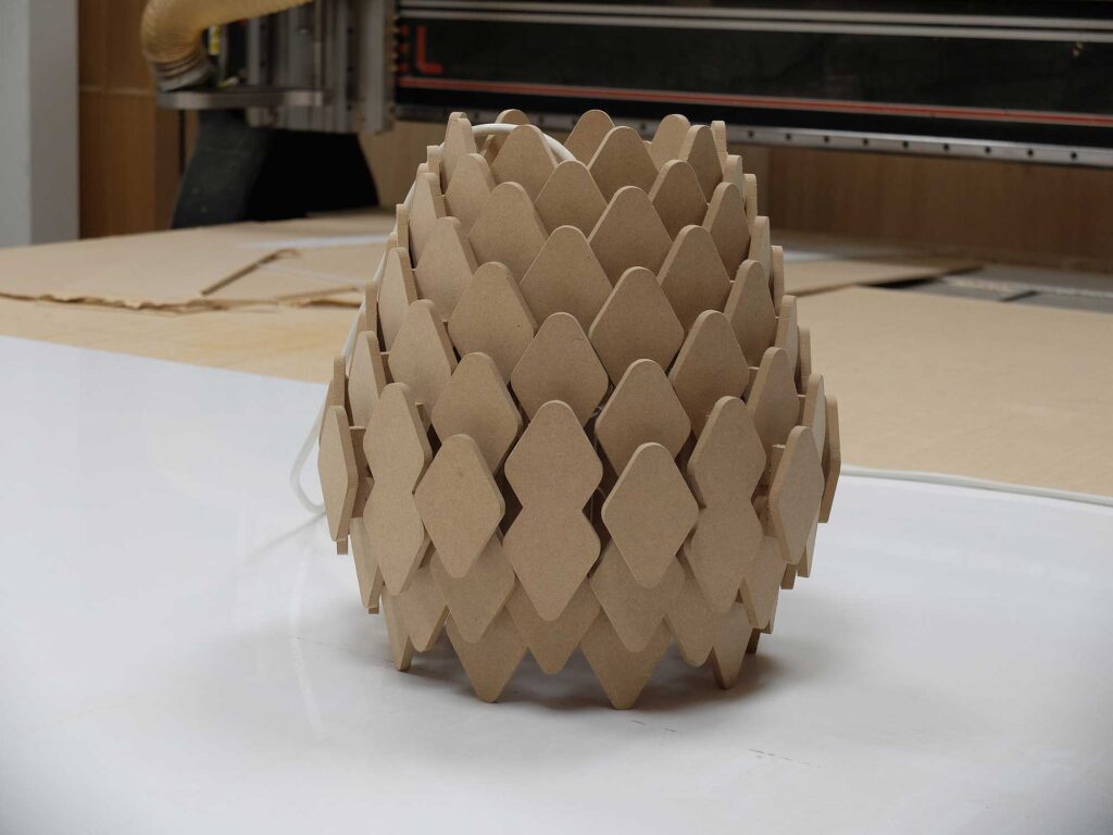 Pine apple CNC design